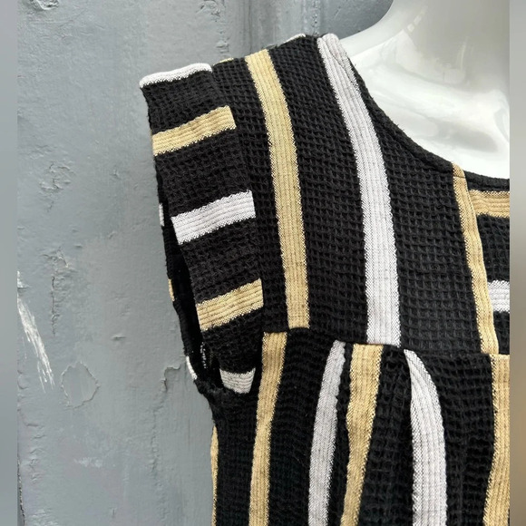 Ace & Jig Striped Cotton Paz Blouse Top, Small - Picture 5 of 11